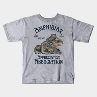 Amphibian Appreciation Association Kids T-Shirt